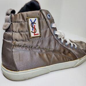 3/$150 Yves Saint Laurent High-Top Sneakers